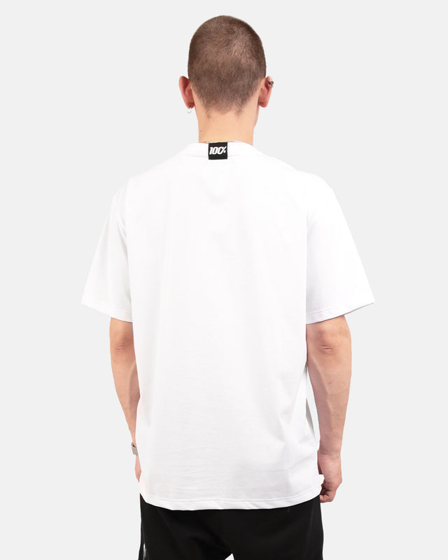 T-shirt 100% SMALL Biały