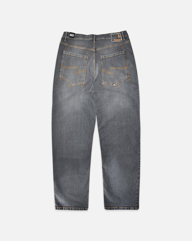 Jeans Stoprocent Baggy Lose Fit Tag Grey