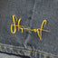 Spodenki JEANS BAGGY CLASSIC TAG Grey Washed