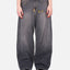 JEANS BAGGY STOPROCENT TAG WASHED BLACK