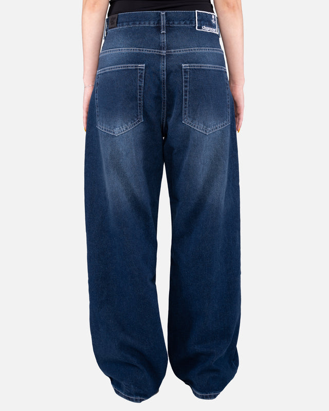 JEANS BAGGY STOPROCENT TAG WASHED BLUE