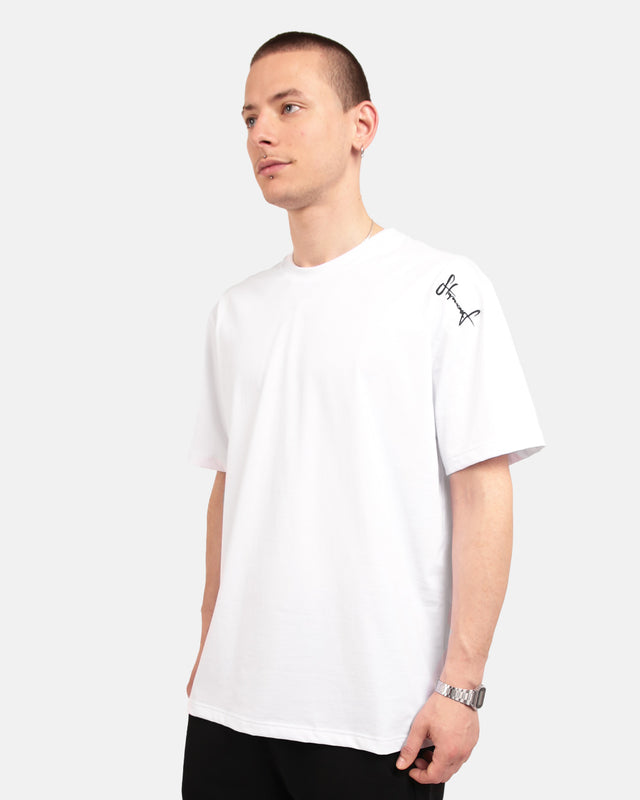 T-shirt TAG Haftbark Biały z lini Ulica