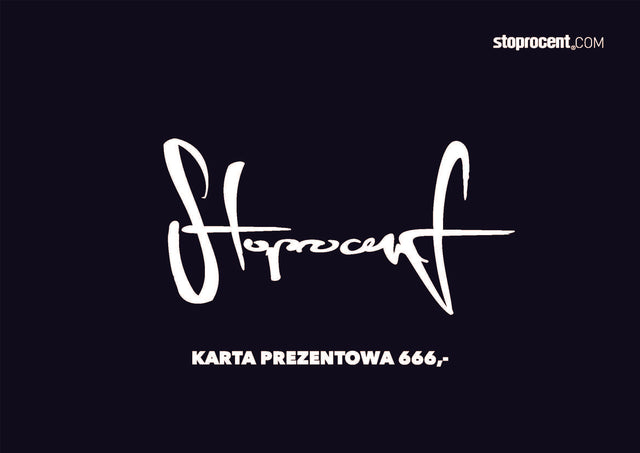 Karta Prezentowa Stoprocent.com