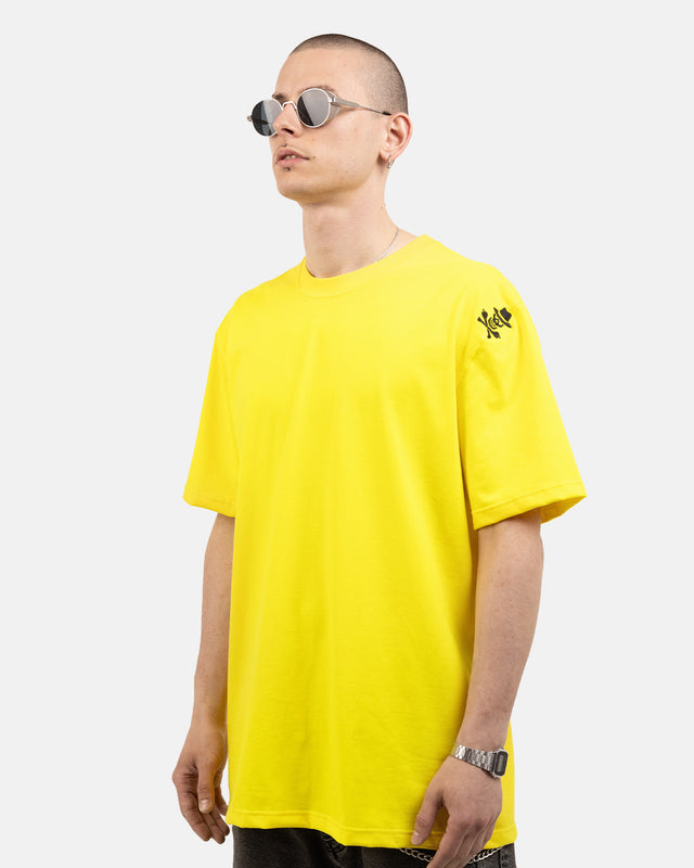 T-shirt WINI'S SKULL Haftbark Żółty