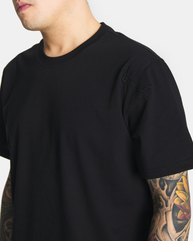 T-shirt TAG Haftbark Black
